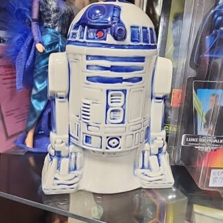 Vintage 1977 R2D2 Ceramic Coin Bank w/box $100, MC