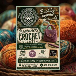 Beginners Crochet Class