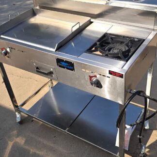 Gas Grill with Propane tank filled